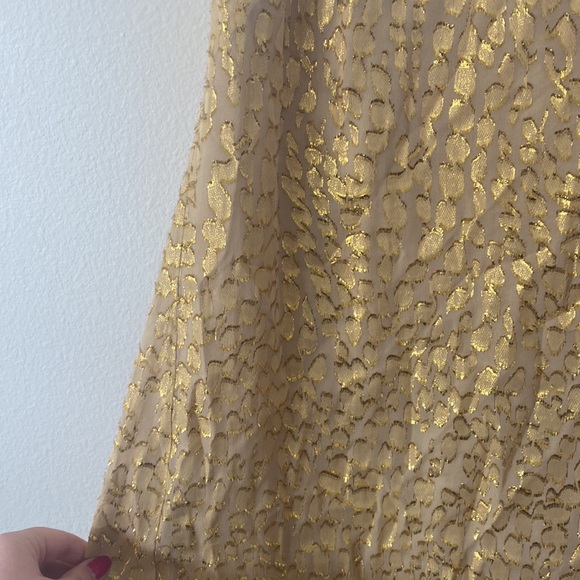 Lily Pulitzer gold dress. Barely worn, great for the summer! - Picture 3 of 3